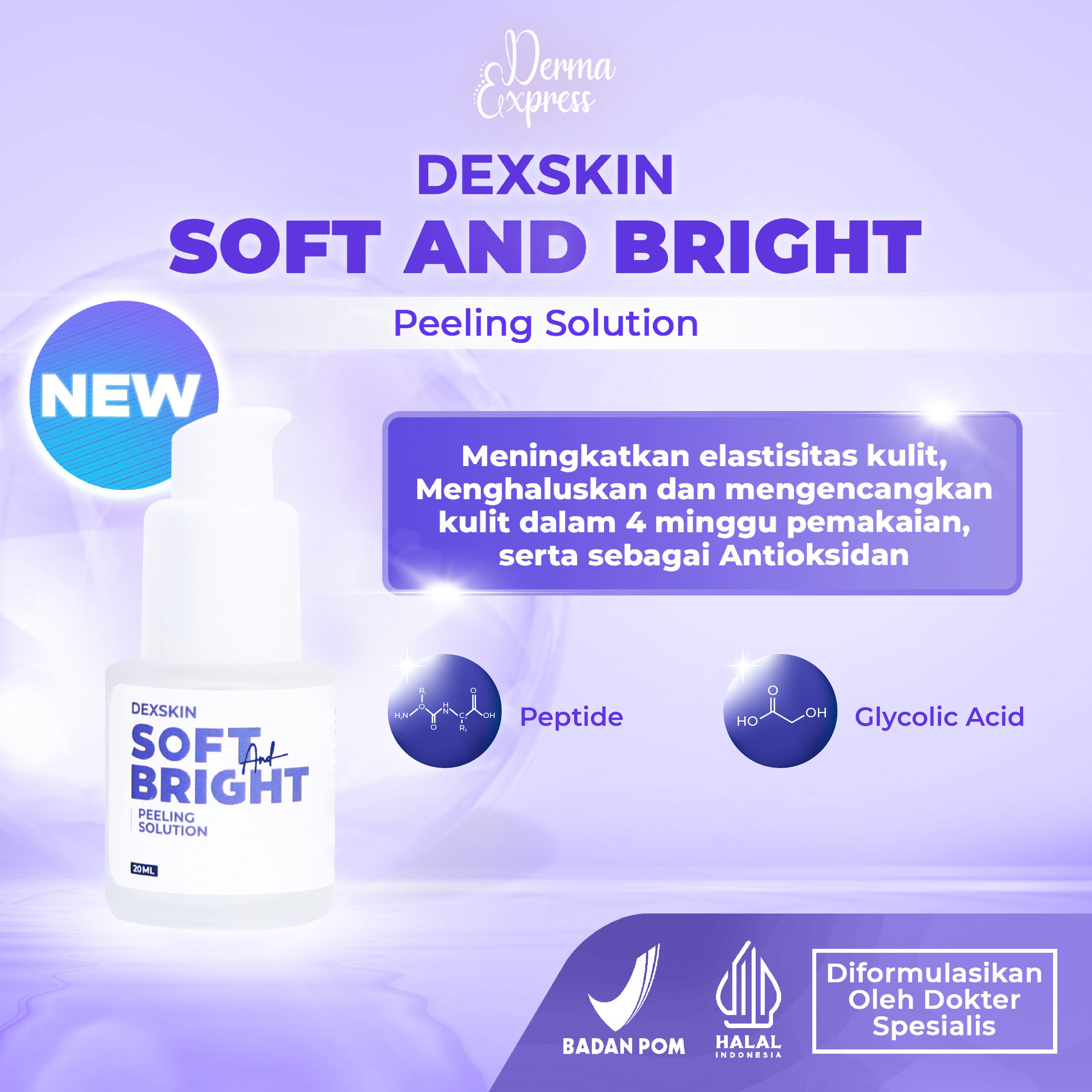 SOFT AND BRIGHT PEELING SOLUTION